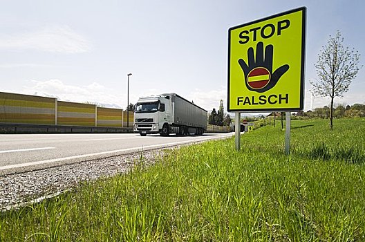 运输,卡车,途中,萨尔茨堡,奥地利