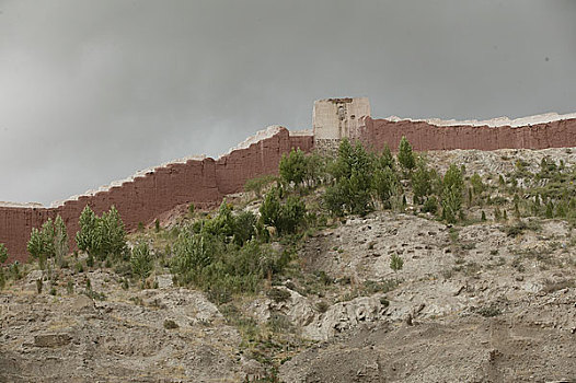 西藏江孜城堡
