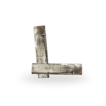 木质,字母k,白色背景