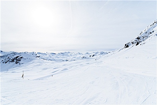滑雪,区域,法国
