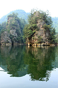 张家界宝峰湖,高峡平湖美景令人赞叹不已