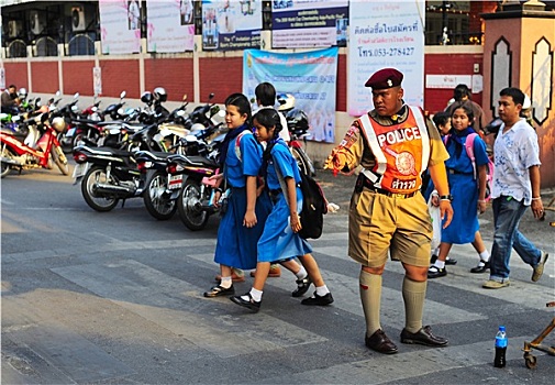 泰国,警察