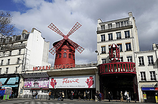 巴黎红磨坊风车