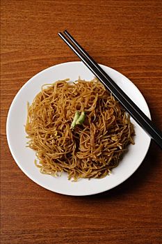 中式面条,筷子