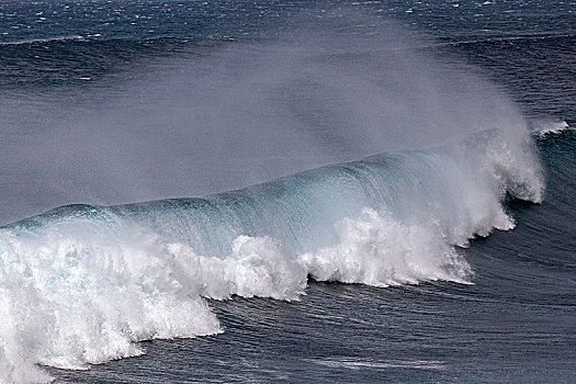 波浪,飞溅,法亚尔,岛屿,亚速尔群岛,葡萄牙,欧洲