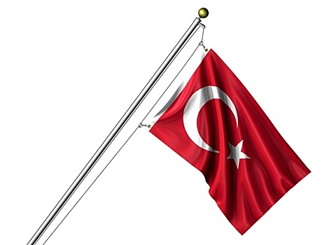 隔绝,土耳其人,旗帜
