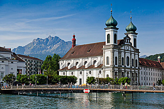 耶稣会,教堂,卢塞恩市,瑞士