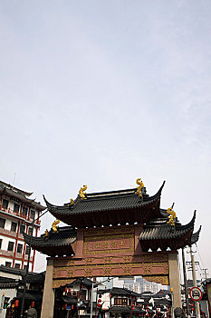 上海豫园的古典建筑