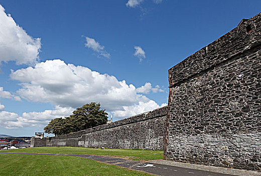城墙,北爱尔兰,英国,欧洲