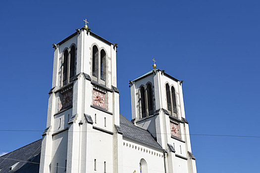 萨尔茨堡,教堂,教区,罗马天主教,新哥德式,房子