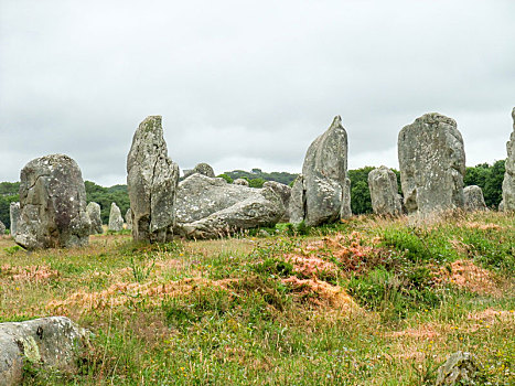卡赫纳,石头,布列塔尼半岛