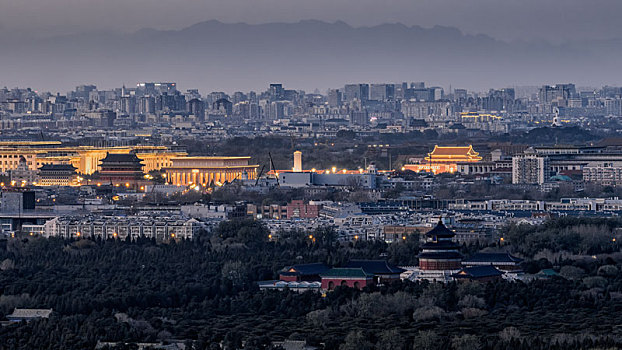 祈年殿夜景