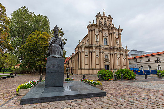 波兰华沙圣母亲访教堂