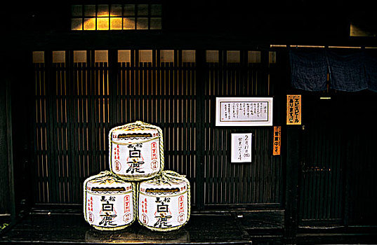 日本,东京,日本米酒,瓶子
