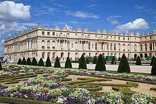 正规花园,院落,宫殿,凡尔赛宫,法兰西岛,法国