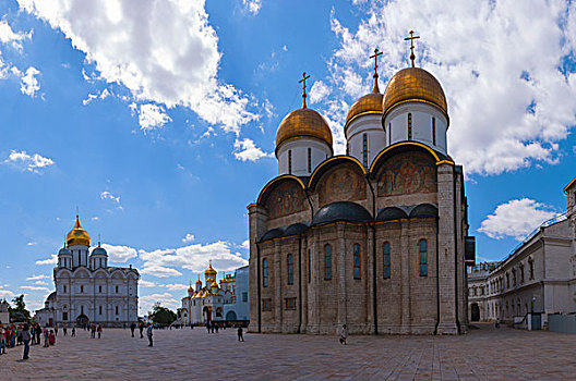 大教堂广场,克里姆林宫,莫斯科
