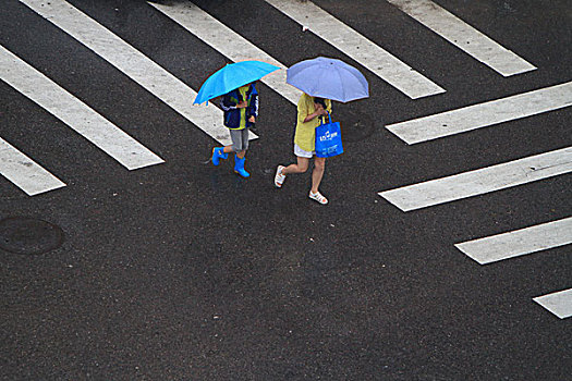 雨中