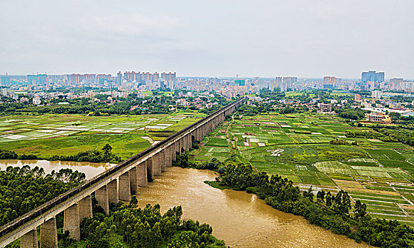 广东湛江,遂溪,青年运河