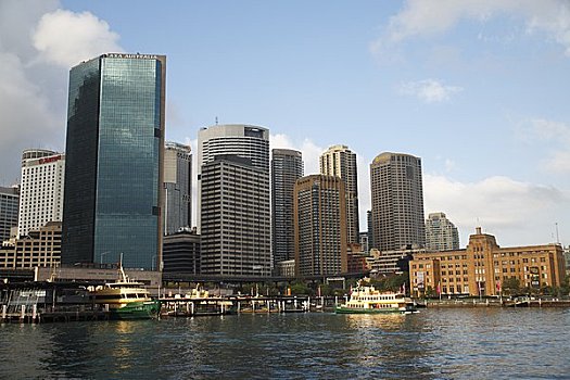 船,港口,圆形码头,悉尼港,悉尼,新南威尔士,澳大利亚