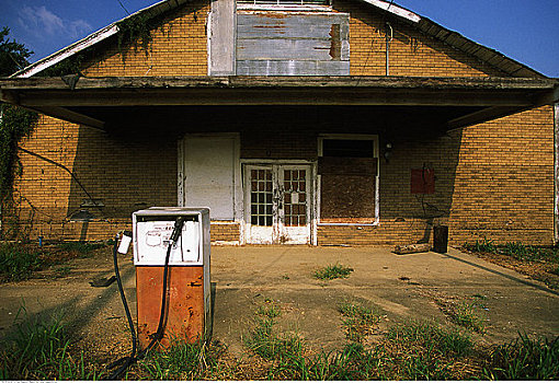 加油站,密西西比,美国
