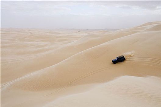 吉普车,利比亚沙漠,埃及