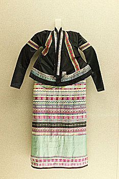 傣族女服,20世纪上半叶