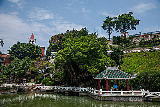 福建厦门市鼓浪屿菽庄花园