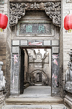 古民居中式门楼,中国山西省晋城市天官王府樊圃