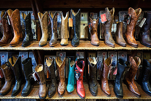 牛仔靴,店,盖斯镇,温哥华,不列颠哥伦比亚省,省,加拿大,北美