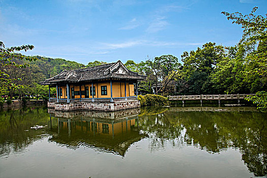 无锡太湖鼋头渚园林建筑
