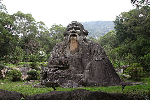 福建泉州,老君岩,中国现存最大的道教石雕