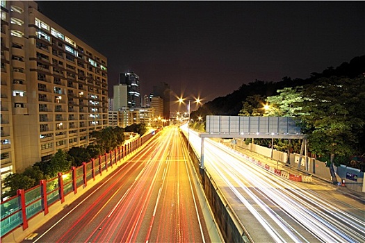 交通,市区,夜晚