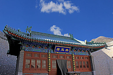 居庸关长城关王庙_高清图片_全景视觉