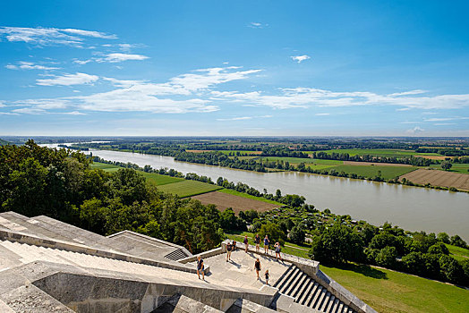 多瑙河,风景,普拉蒂纳特,巴伐利亚,德国,欧洲