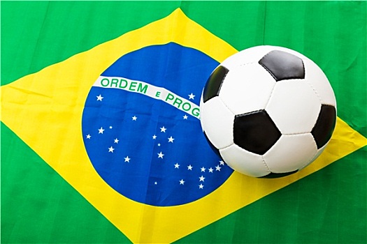 巴西,旗帜,足球