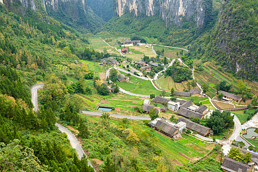 重庆奉节天坑风景