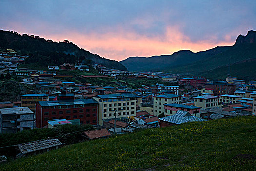 郎木寺,建筑,佛教,喇嘛寺,宗教,藏族,传统,文化,信仰,民族,寺庙