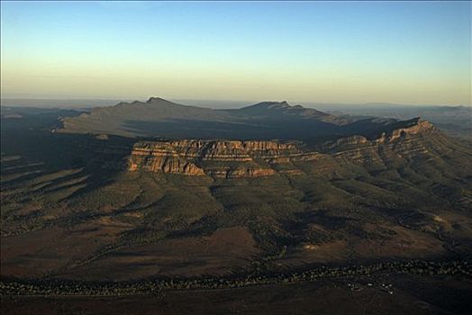 航拍,弗林德斯山脉,澳洲南部,澳大利亚