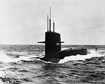 核动力,潜水艇,海中,乔治华盛顿号,美国海军
