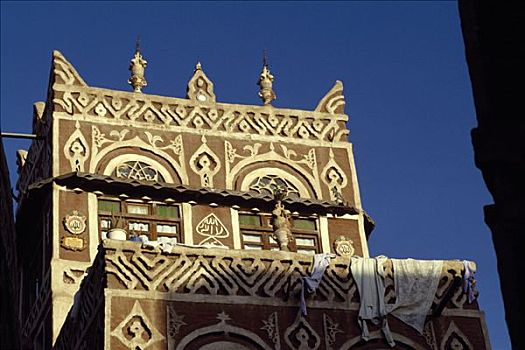 建筑,老城,也门