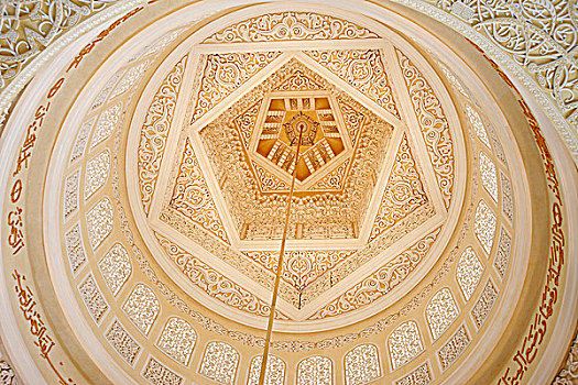 阿联酋,阿布扎比,大清真寺,穹顶