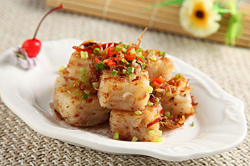 xo酱萝卜糕图片_xo酱萝卜糕高清图片_全景视觉