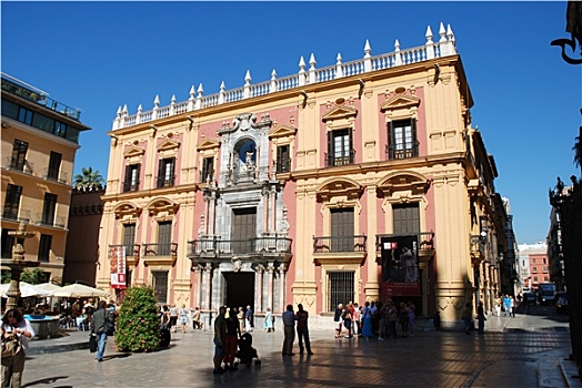宫殿,马拉加,西班牙