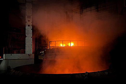 现代化炼钢炉