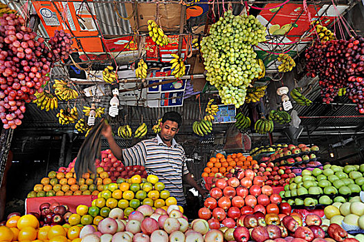 水果店,孟加拉,十一月,2009年