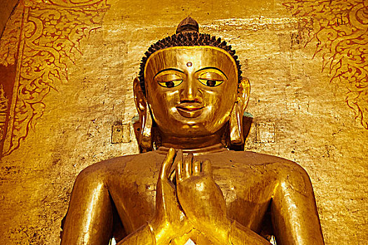 佛像,阿南达寺,缅甸,亚洲