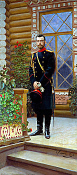 沙皇,俄罗斯,1896年,艺术家