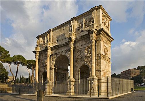 君士坦丁凯旋门,罗马,意大利,欧洲