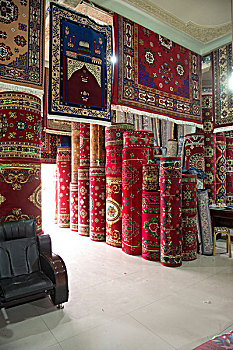 喀什大巴扎地毯