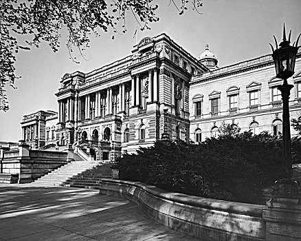建筑,图书馆,国会图书馆,华盛顿特区,美国